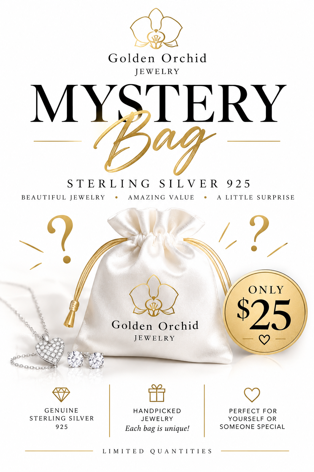 Mystery Bag - Silver 925 - Final Sale -No Refunds