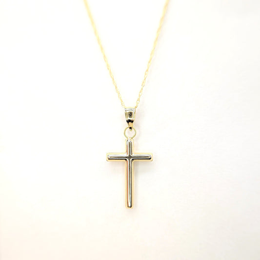 Cross Necklace 14k Yellow Gold