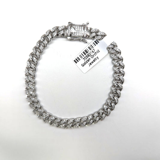Curb Bracelet Sterling Silver 925